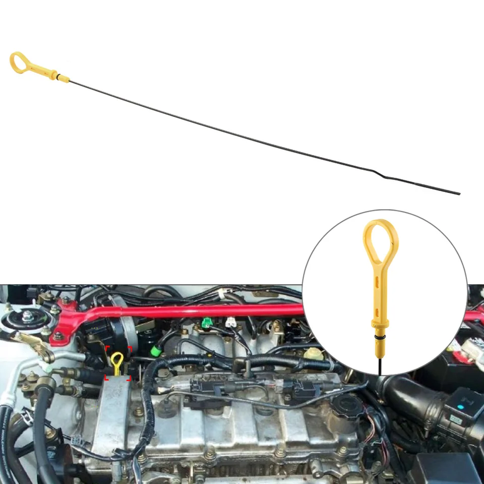 Car Engine Oil Dipstick Dip Stick For Mazda 3 M3 1.6L ZJ01-10-450F Dip - View #6