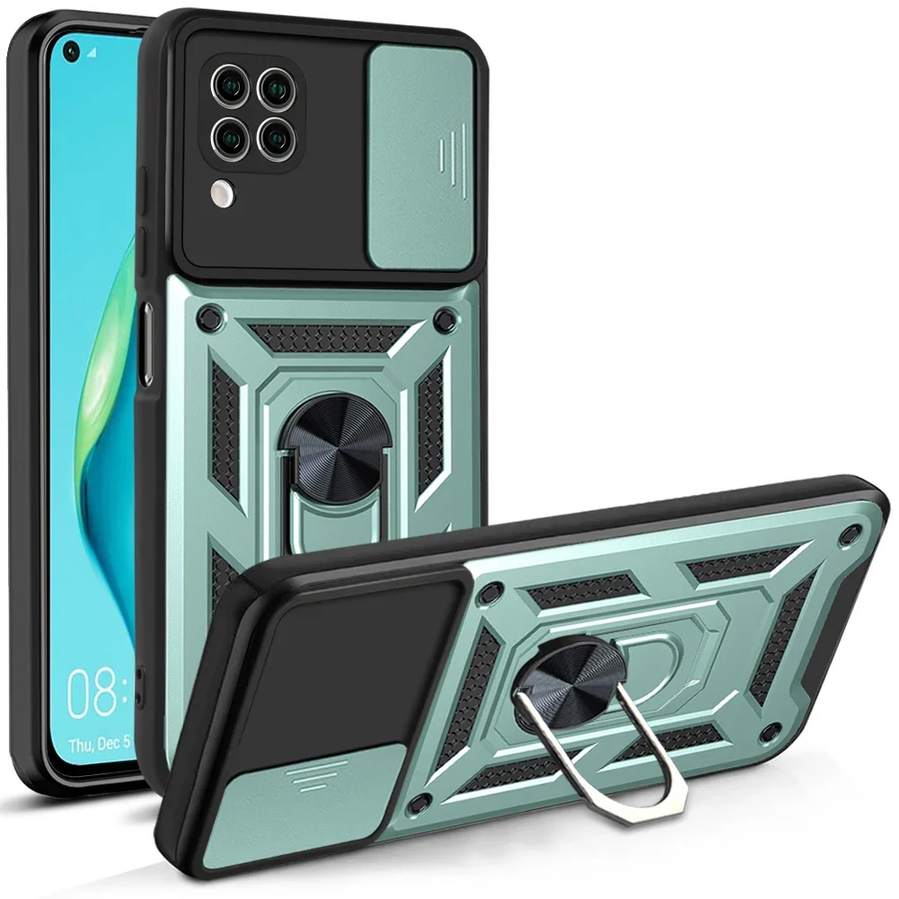 Durable Armor Phone Case with Holder - Shockproof Protective Cover