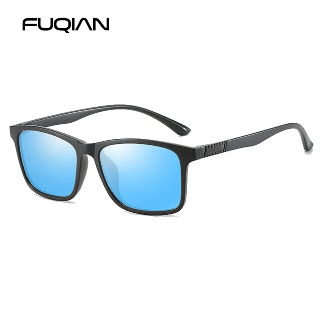 Light Weight TR90 Men Sun Glasses Classic Square Polarized Sunglasses For  Male High Quality Driving Eyewear