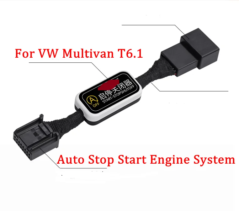 Per Vw Multivan T6.1 T-Cross Per Skoda Fabia Arresto Automatico Sistema Motore Di Avviamento Dispositivo Di Spegnimento Sensore Di Controllo Spina Sto
