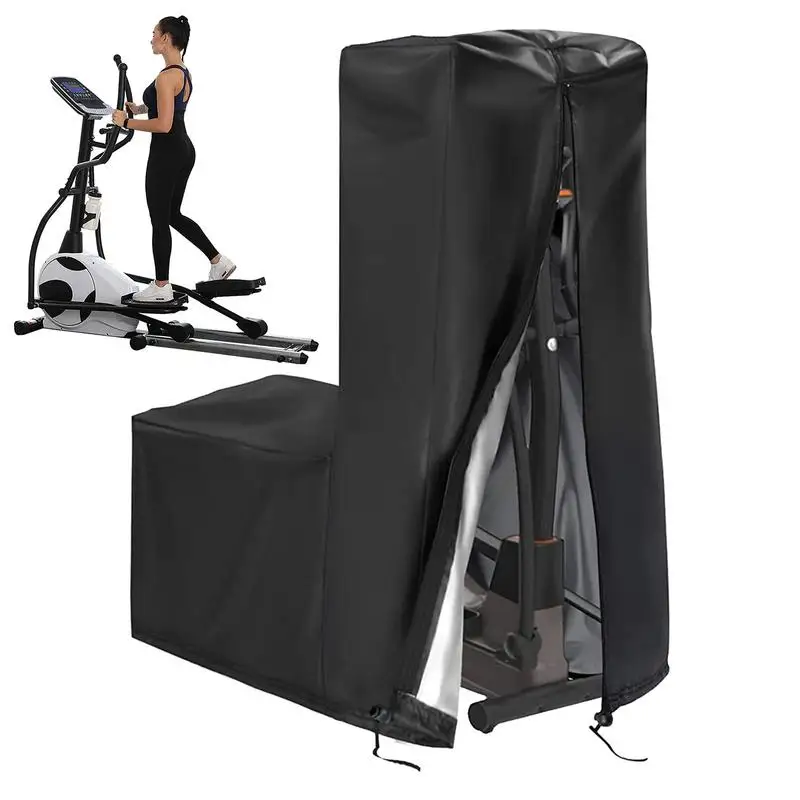 Elliptical Exercise Machine Cover Waterproof Machine Dust Cover Oxford Cloth Outdoor Elliptical Trainer Dust