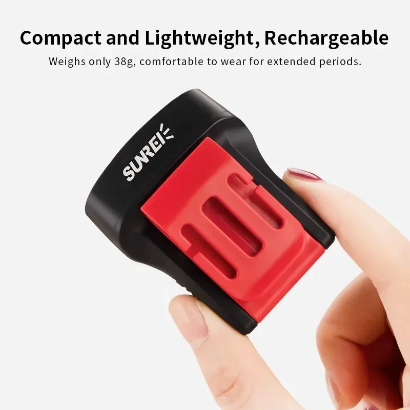 SUNREI Cap Clip Light Induction Light Super Bright Cap Clip Head Night Fishing Brim H100 120Pro 150 150Pro