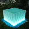 Portable Large LED Inflatable Air Cube Tent House with Blower Inflatable Lighting Tent for Party Event Exhibition Show Advertisi 3