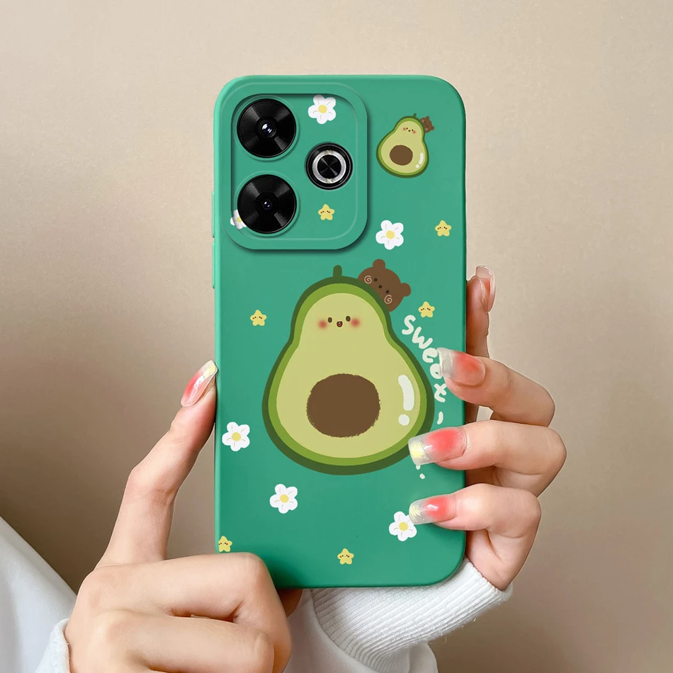 Cute Dinosaur Soft Liquid Silicone Shockproof Phone Case with Camera Protector