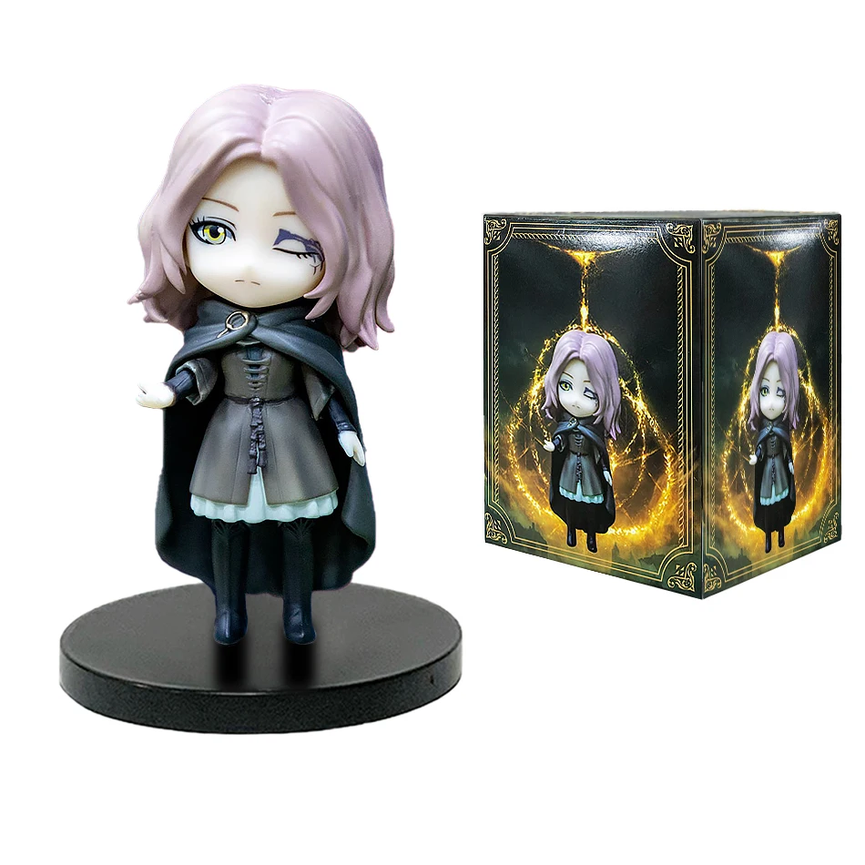 Nueva figura de acción de Elden Ring Gaming versión Q Mini Ranni Cat Melina Malenia The Half-Wolf Lani Magic Ornaments Muñecas de PVC