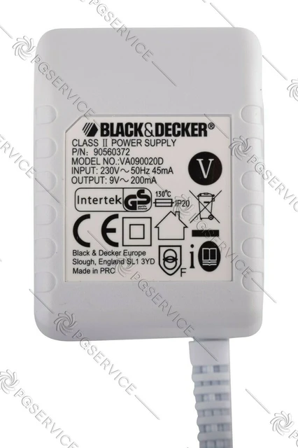 Black & Decker Battery Charger Aspirabriciole Dv4800n Dustbuster