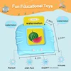 Kids Education Learning Toy English Reading Machine Speech Therapy Autism Montessori Preschool Toy Flash Cards For 2-6 Year Gift 6