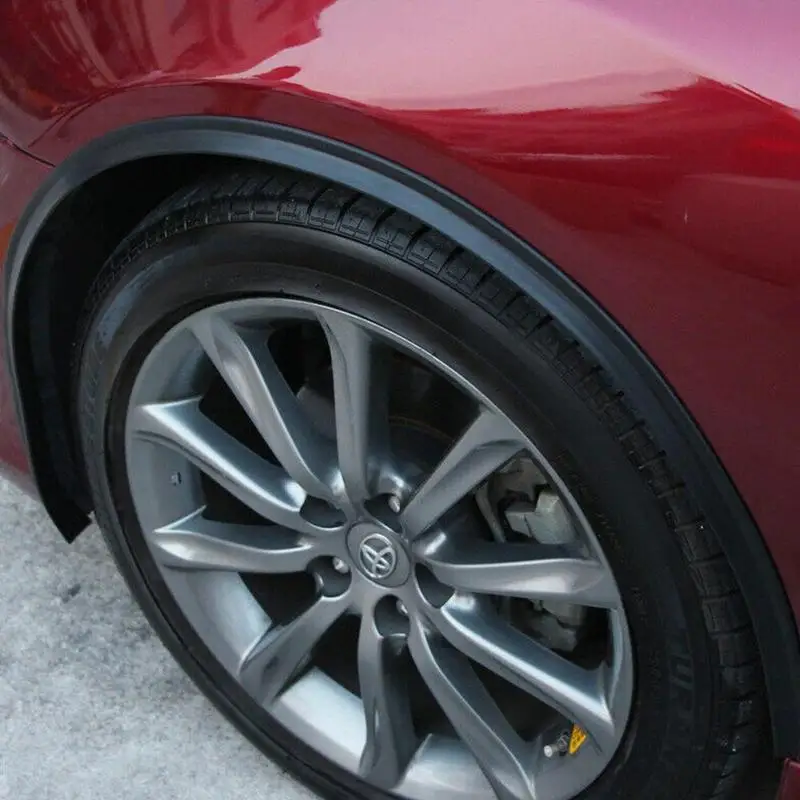 Auto-Kotflügelverbreiterungen Radlaufschutz Zierleiste Augenbrauenlippe Kratzschutz Schmutzfänger Universeller Gummidichtungsschutz Styling – Detail 12