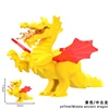MOC Creative Medieval Dragon Knights Model action Figures Building Blocks Bricks Collection Brinquedos Toys For Children gifts 5