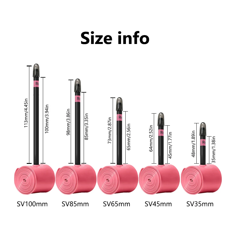 Super Lightweight TPU Road Bike Inner Tube with Presta Valve, 700x18-32C