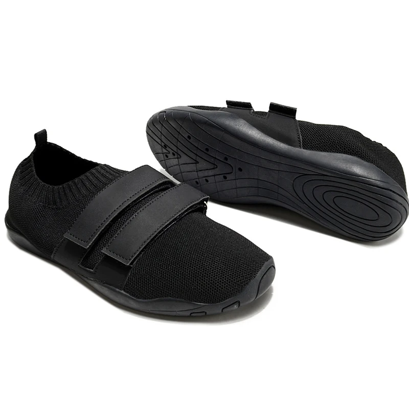 New Unisex Gym Sports Hard Pull Squat Training Shoe Pro Hook & Loop Weightlifting Shoes Outdoor Casual Sports Shoe Sumo Shoes 6