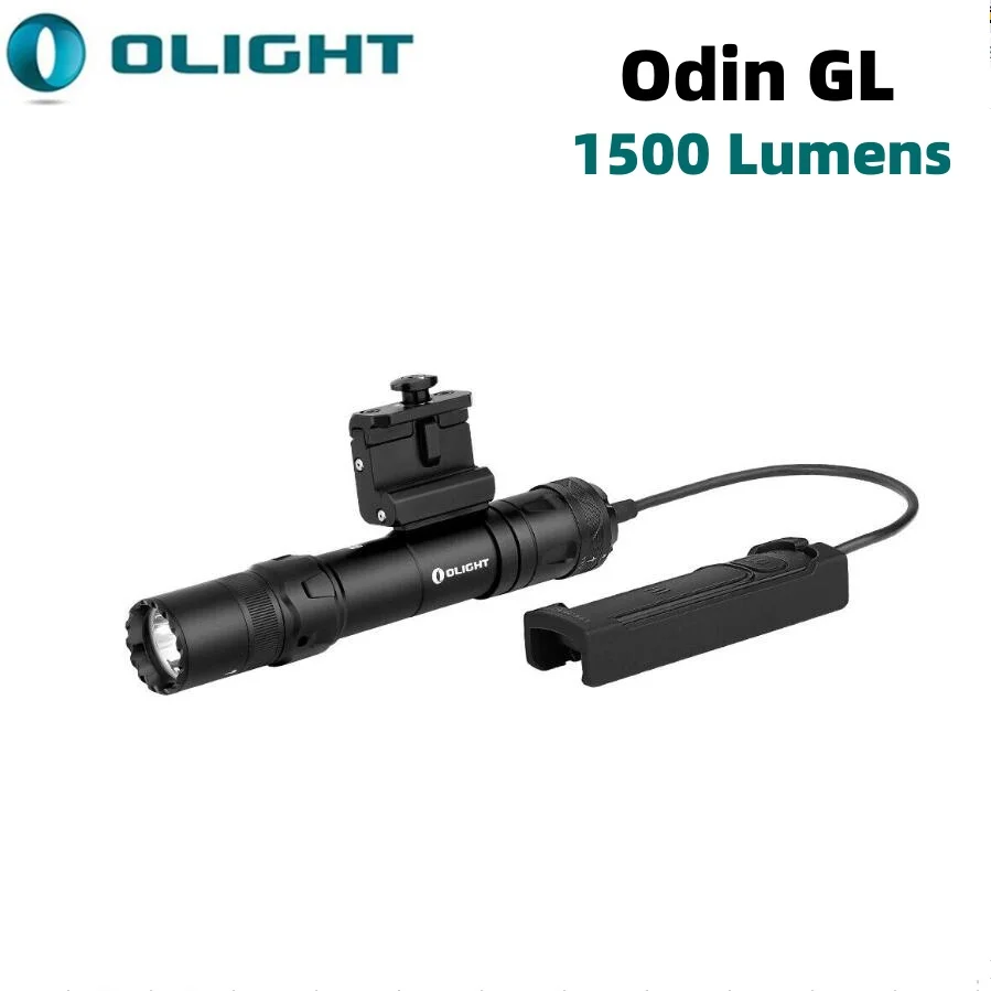 Olight Odin Gl Torcia 1500 Lumen Usb Picatinny Torcia Tattica Ricaricabile Magnetica Con Supporto Per Guida Picatinny Impermeabile