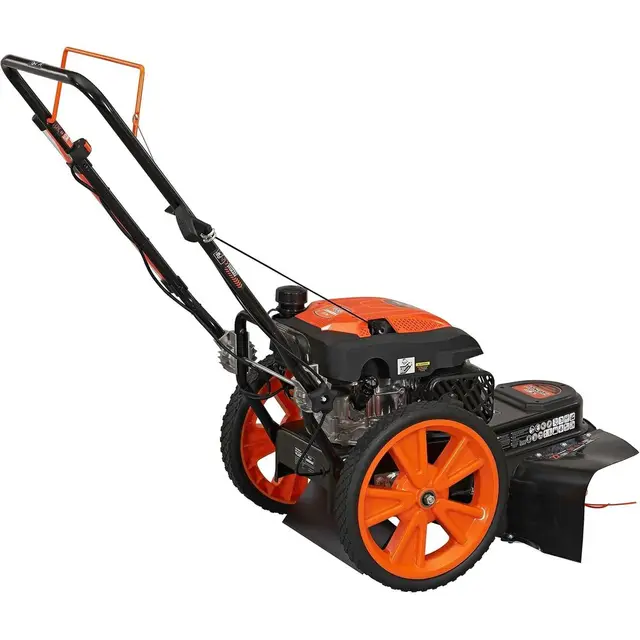 YL2250 22 in. 170cc Gas Walk Behind String Trimmer Mower, Orange 2