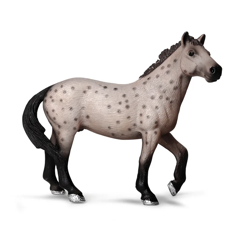 

Имитация поперечной лошади для дикой природы, модель лошади на ферме, жесткий стальон, лошадь swift, игрушечные украшения для детей и мальчиков