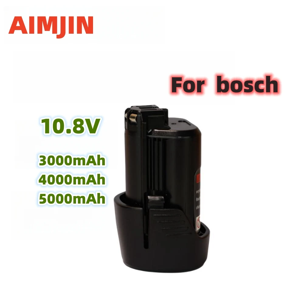 3000/4000/5000Mah 10.8V Li-Ion Bat411 Batteria Ricaricabile Per Bosch Bat412A Bat413A D-70745 Gop 2607336013 2607336014 Ps 20-2