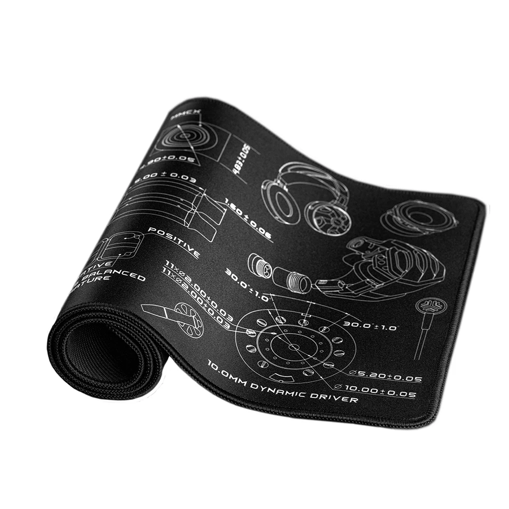 FiiO Large Mouse Pads PC Gaming Mousepad Gamer Mouse Mat Keyboard Mats Desk Pad 800x300 Carpet Table Deskpad