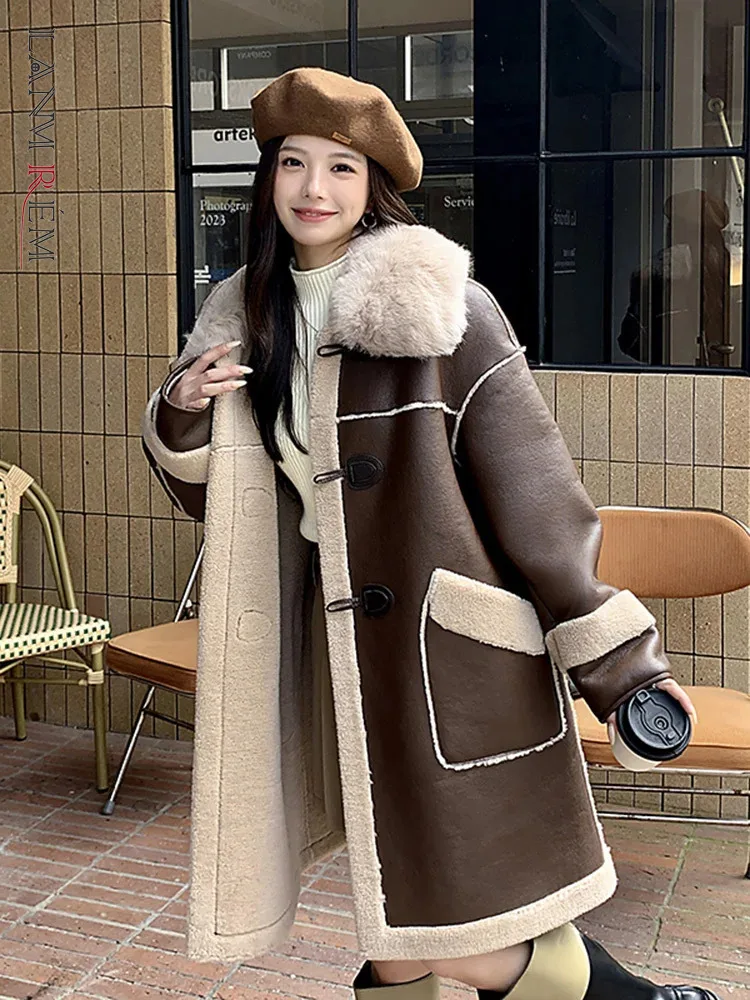 LANMREM 2019 Autumn And Winter New Turtleneck Pullover Sweater As Scarf Collar Two Ways Wearing Fashion Knits TV873 main image 1