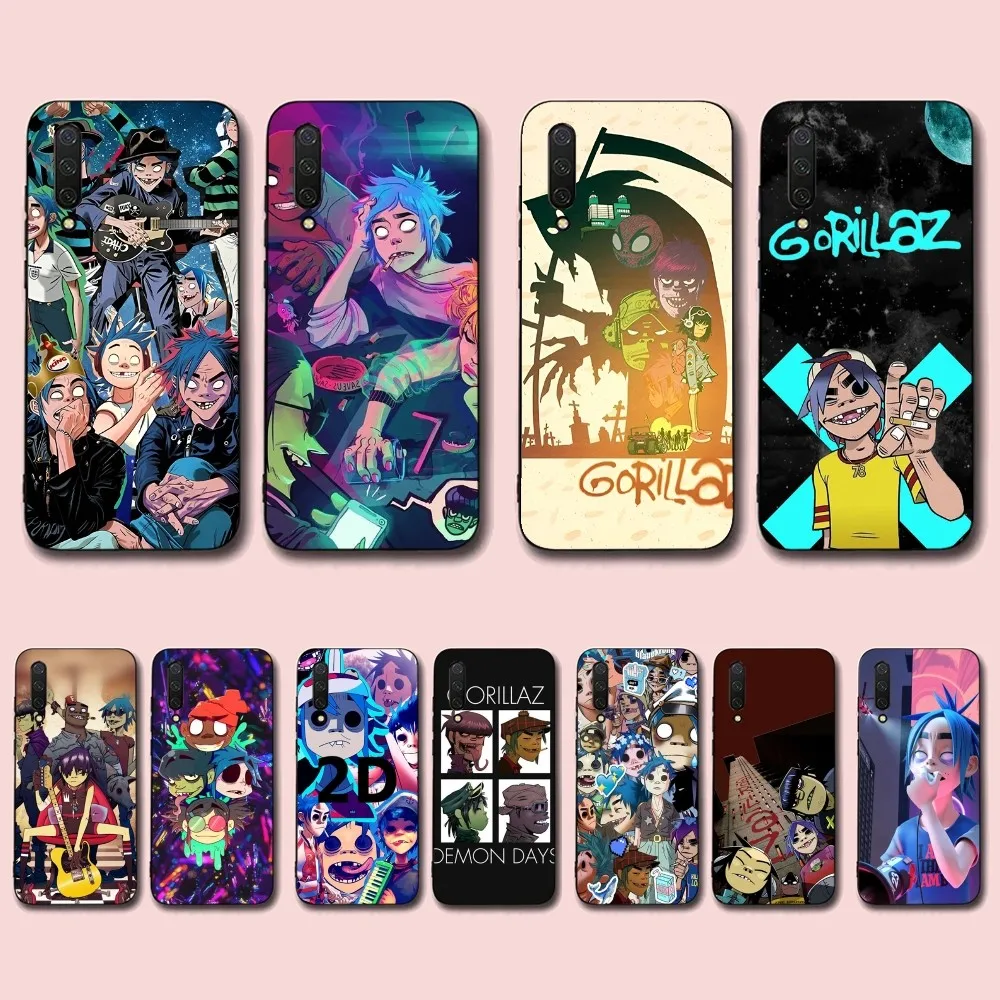 Custodia Per Telefono Gorillaz Band Per Xiaomi Mi 5X 8 9 10 11 12 Lite Pro 10T Pocox3Pro Pocom3 Note 10 Pro Lite