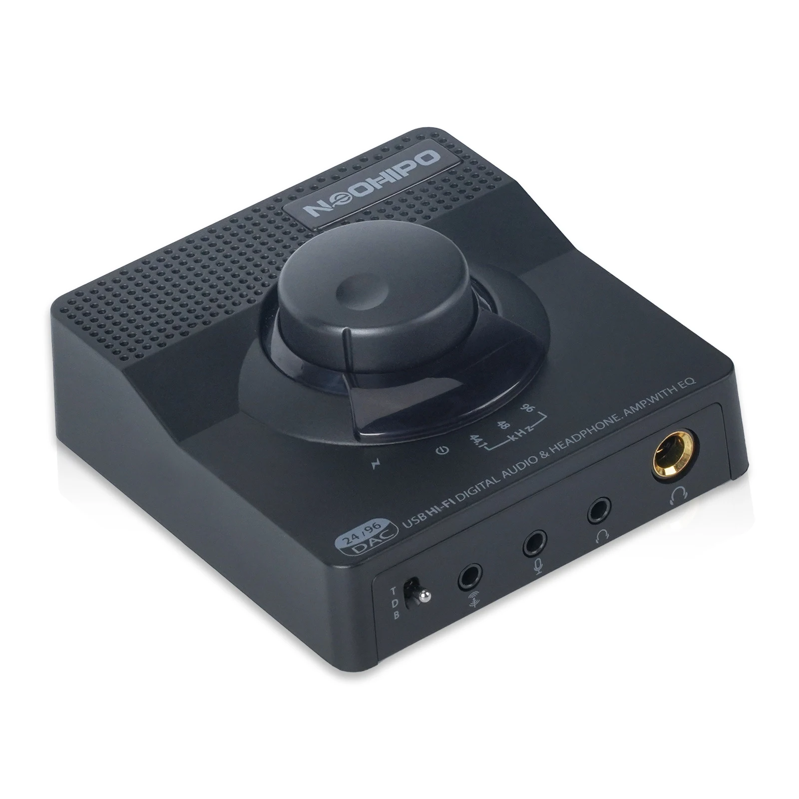 NEOHIPO H1 USB DAC Kopfhörerverstärker, 140mW Leistungsstarker Ausgang für Gaming/PC/PS5/MAC, Unterstützt 3,5mm/6,35mm & Dolby/DTS, Tragbares Audio – Detail 16