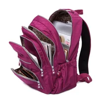 2024 Nylon Girls School Bags Waterproof Female Travel Backpacks Fashion Women Laptop Bagpack Support Customized LOGO 2