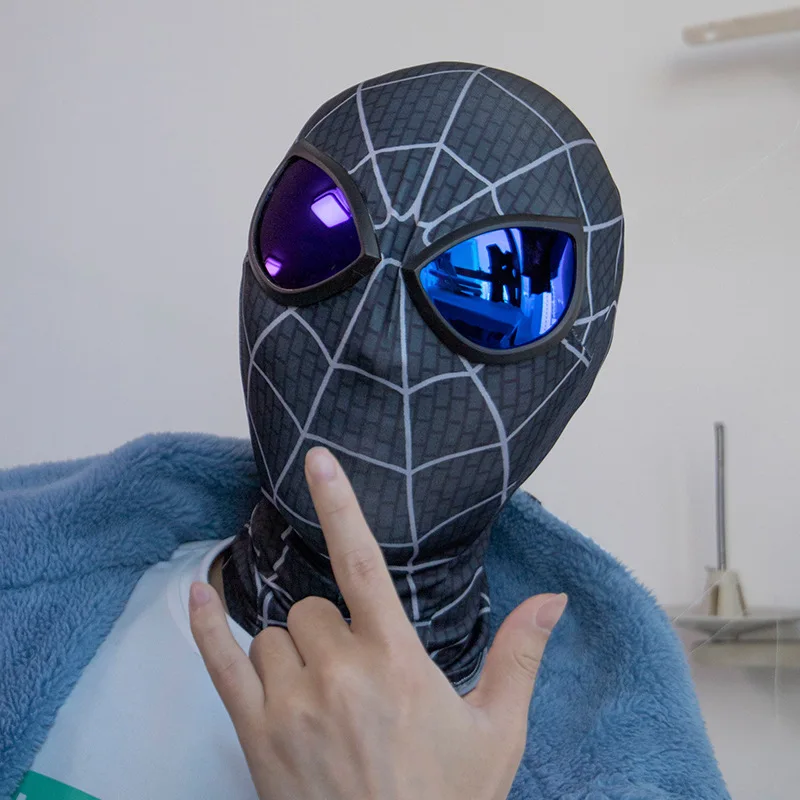 Spiderman Mask Superhero Miles Morales Peter Parker Spider Man Cosplay Masks Spider Helmet Halloween Costume Props for Adults Sp