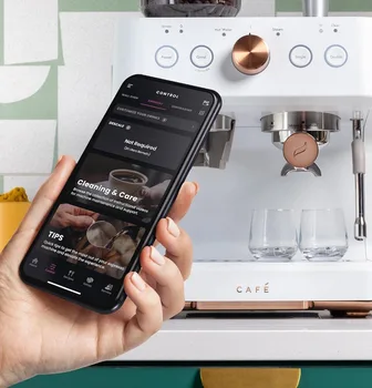 Café Bellissimo Semi Automatic Espresso Machine + Milk Frother | WiFi Connected, Smart Home Kitchen Essentials 6