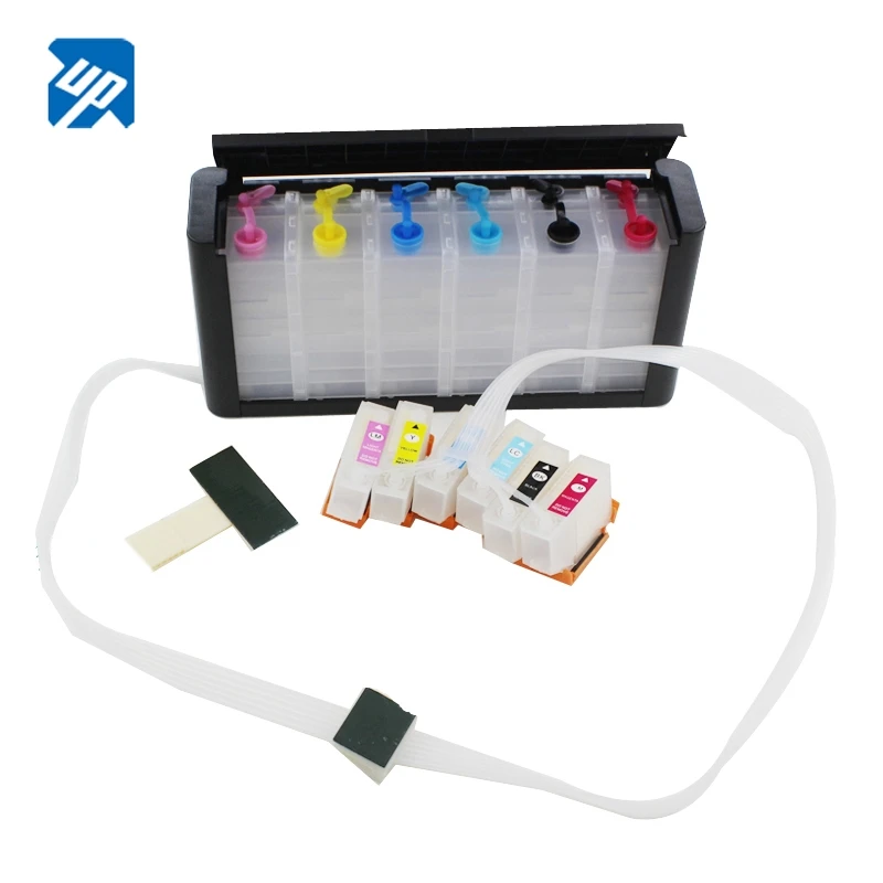 UP 378XL Empty CISS ink supply system For Epson xp-8500 xp-8505 xp-8600 xp-8605 XP-8700 Europe Printer auto reset chip