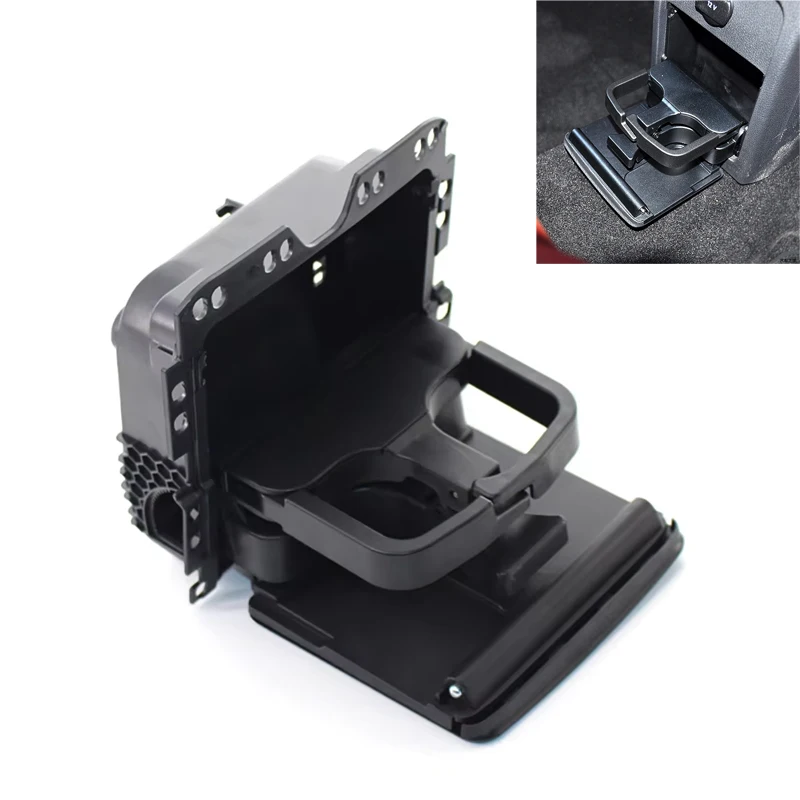 Car Central Console Rear Armrest Cup Drink Holder For VW TIGUAN 2008 2009 2010 2011 2012 2013 2014- Car Styling 7N0862533