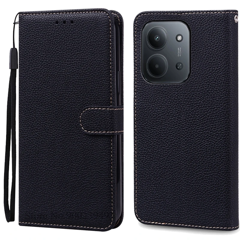 Elegant Flip Leather Wallet Phone Case - Dual Size Options