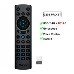 Advanced Smart Voice Remote Control with Backlit Air Mouse & Gyroscope (G20S Pro BT)