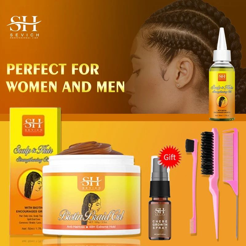 100g Hair Braiding Gel Styling Waxes Cream Edges Braid Wax Twist Strong Hold Pomade Anti-Frizz Hair Care Dreadlocks Styling Wax 2