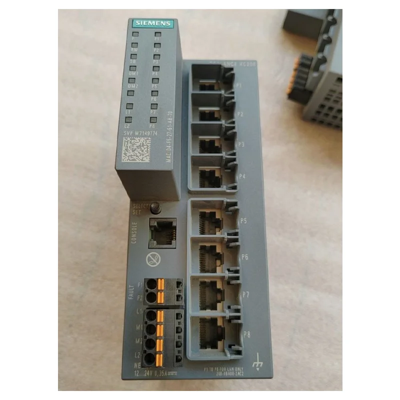 

6GK5208-0BA00-2AC2 The new color function of the Siemens XC208 switch is normal used