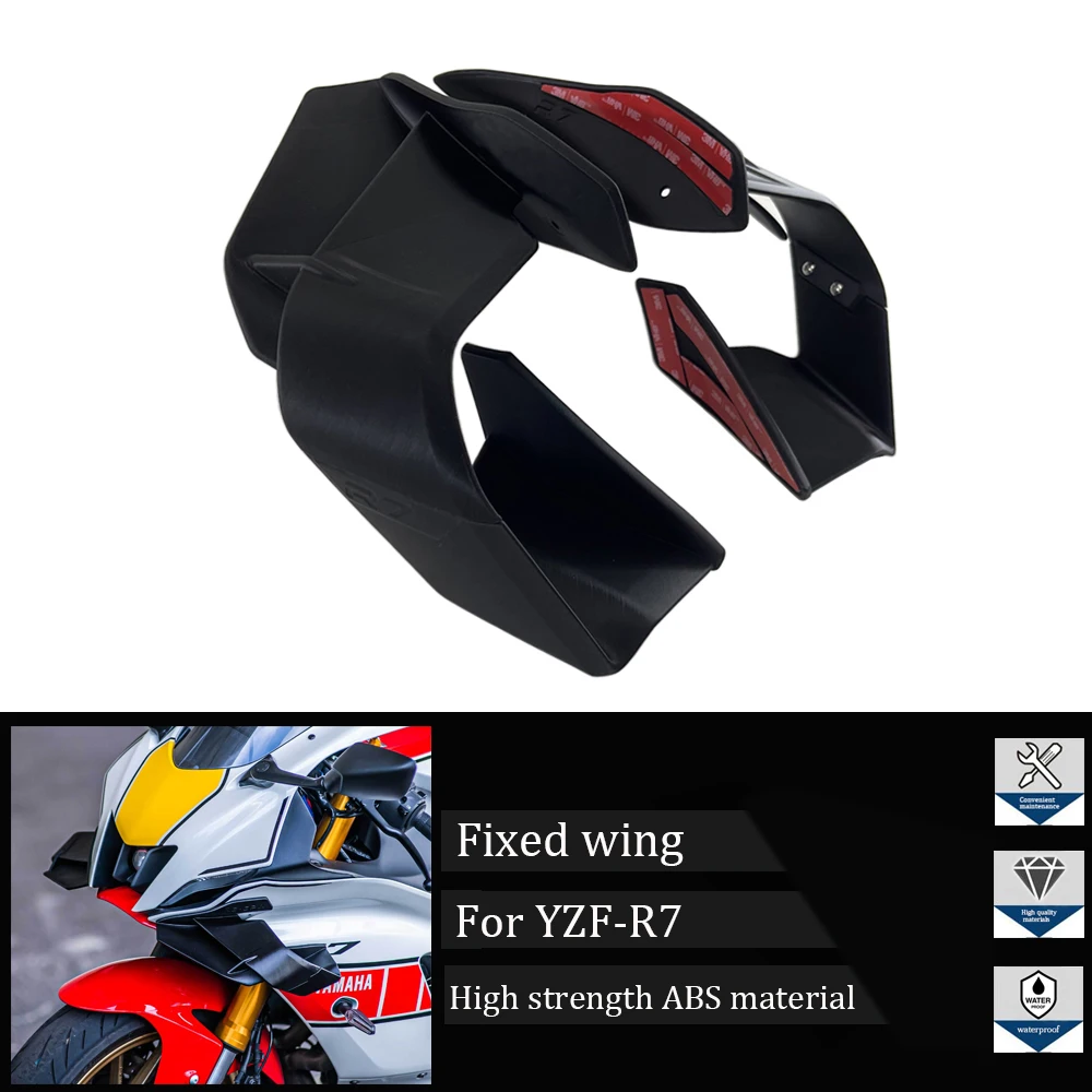 Carena Aerodinamica Dell'Ala Del Motociclo Dell'Ala Del Vento Fissa Per Yamaha R7 Yzf R7 Yzfr7 R7 2021-2023