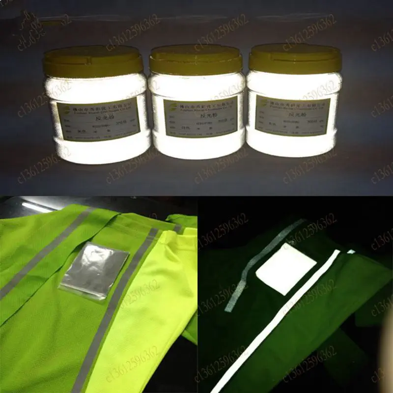 White Reflective powder High refraction glass microsphere Reflective Powder Pigment Refractive Powder coating micro glass bead