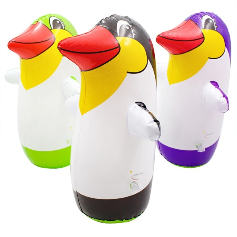 Inflatable Penguin Cartoon Toy Children Inflatable Animal Balloon Educational 3