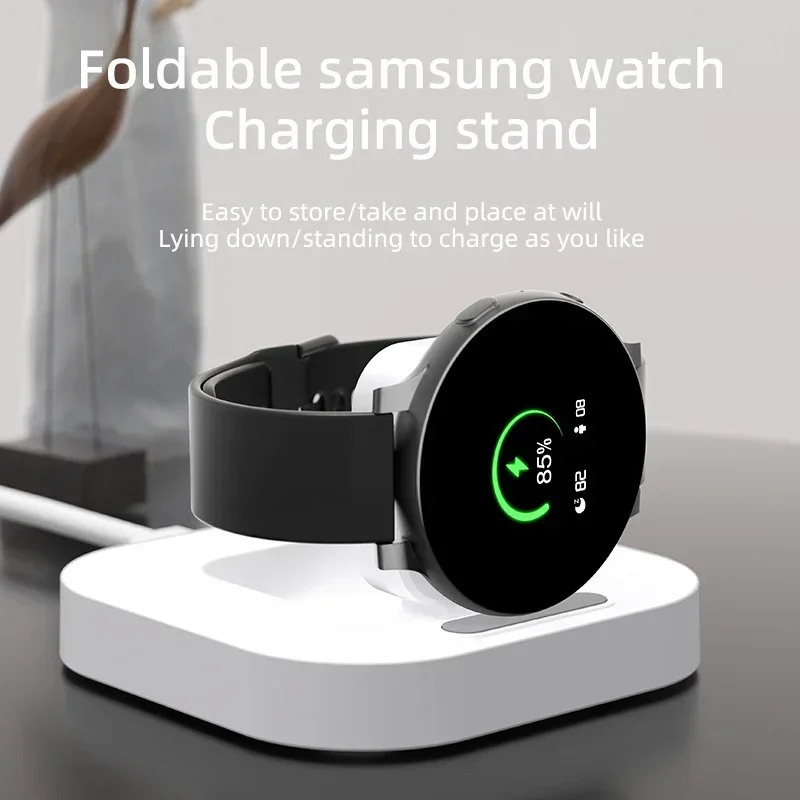 Watch Wireless Charger Stand For Samsung Galaxy Watch 6 5 4 3 Pro 45/40