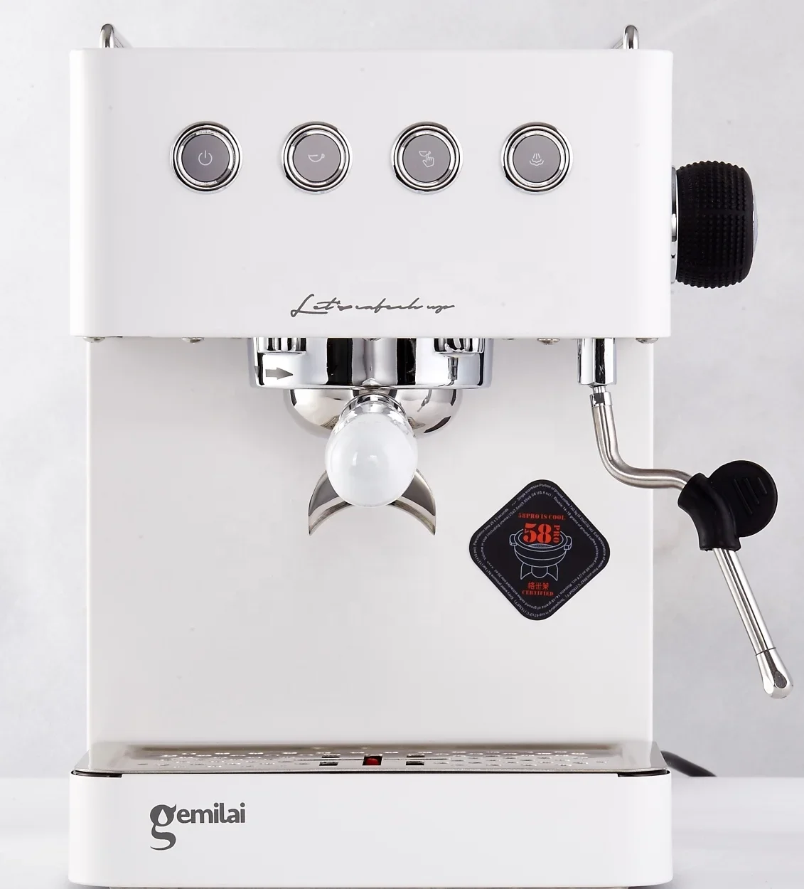 Hot-Household Use Espresso Coffee Machine Coffee Maker With Stainless Steel Housing- CRM3005G 3