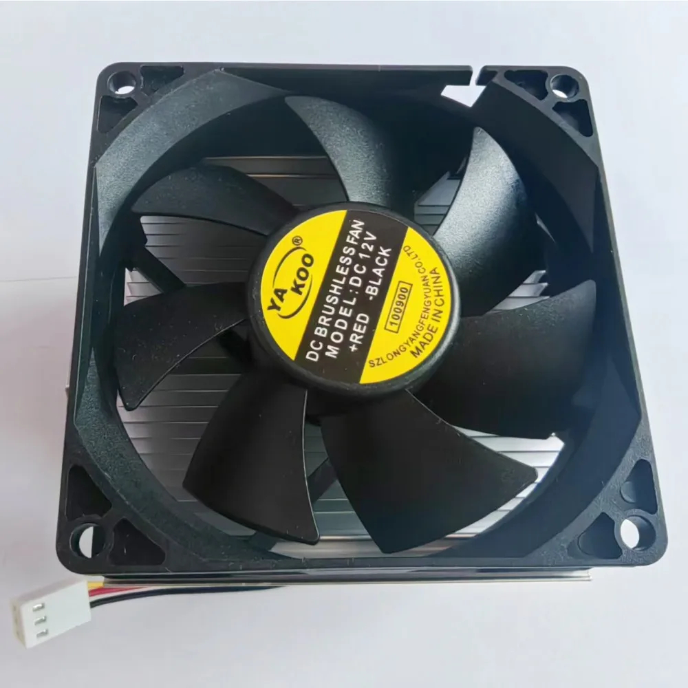 2pcs Aluminum plate with 12V fan for high power led diy Aluminium Heat Sink Cooling Fan for 50w 100w 150w 200w led