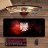 Attack-On-Titan Ackerman Mousepads Monster Large Mouse Mat Big Desk Pad Non Slip Rubber Mouse Pad Big Keyboard Mats Mouse Pad 3