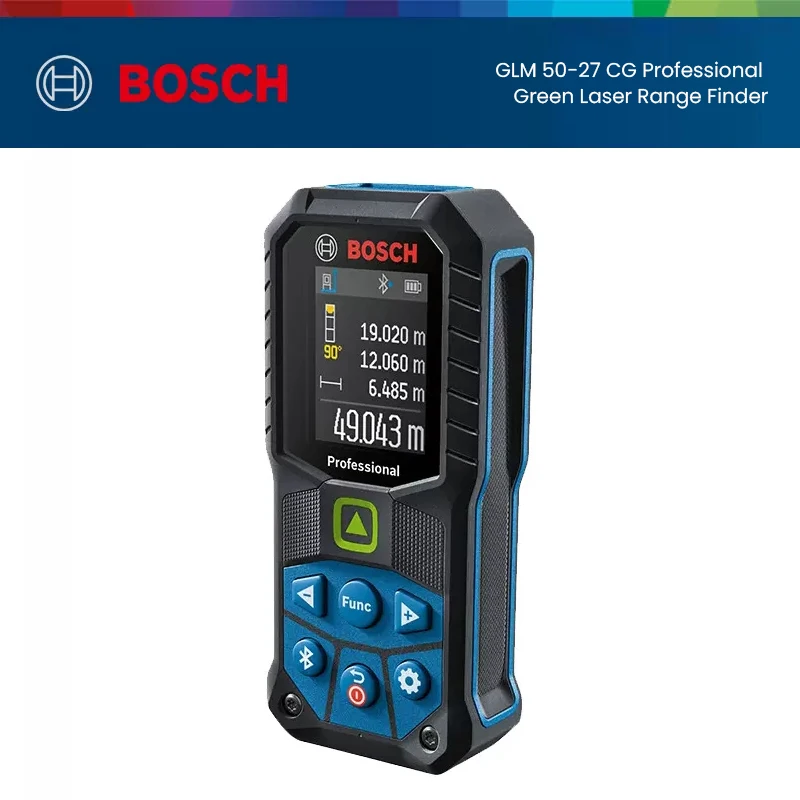 Bosch Glm50 Laser Level Roulette Range Finder Professionale 50M Bluetooth Palmare Misuratore Di Distanza Elettronico Strumenti Di Misurazione