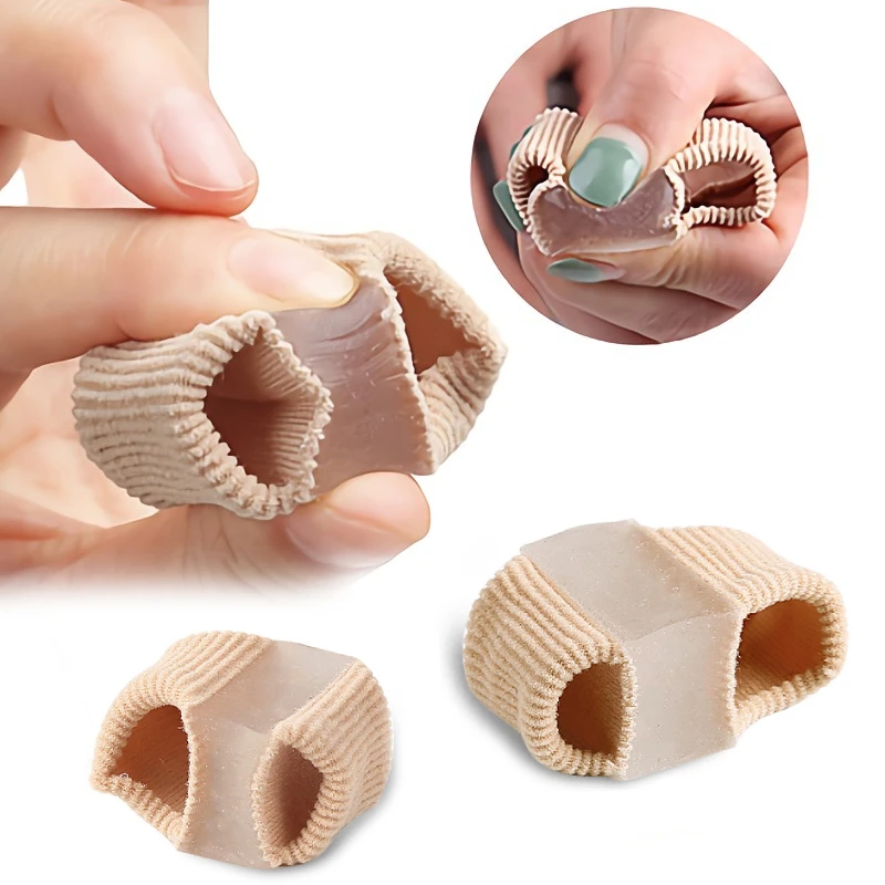 1 Pezzo Hammer Toe Hallux Valgo Gel Piastra In Silicone Separatori Per La Cura Del Piede Regolatore Del Pollice Bunions Corrector Sollievo Dal Dolore