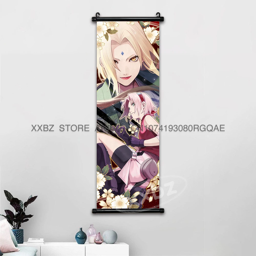 Vibrant Anime Canvas Wall Art Featuring Iconic Characters and Scenes