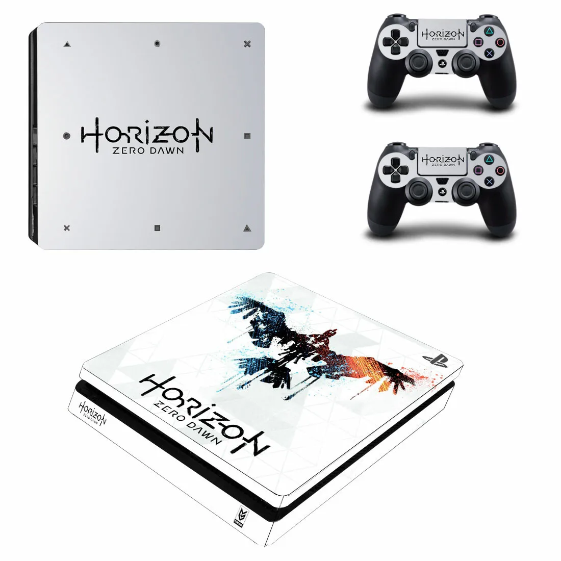 Horizon Zero Dawn Ps4 Slim Skin Sticker Decalcomania Cover Protector Per Console E Controller Skin Vinyl
