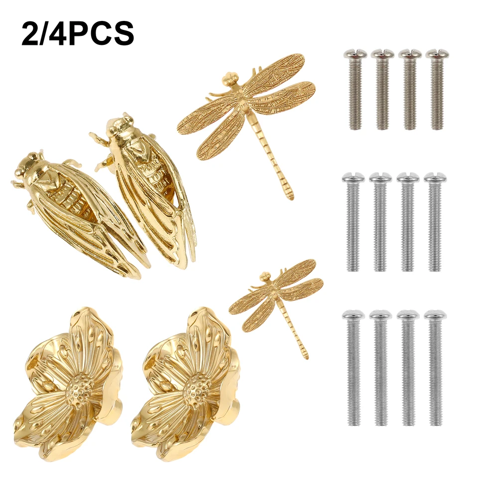 8 Pomelli Per Mobili Oro E Bianco - Diametro 35mm, In Lega Di Alluminio - Foto 12