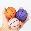 6cm Ultra-high Elastic Mini Rubber Small Basketball Decompression Hollow Elastic Ball Children's Toy MINI Basketball Gift 3