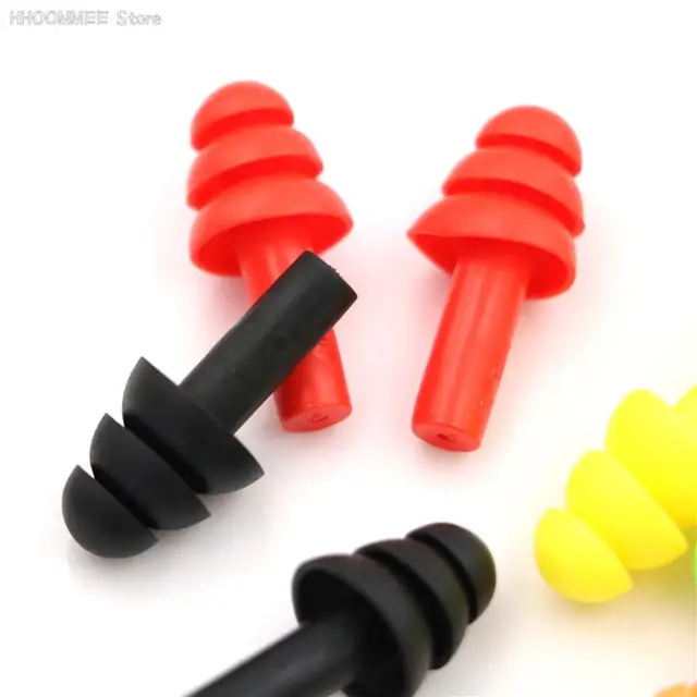 20pcs Ear Plugs Sound Insulation Waterproof Silicone Ear Protection Anti-noise Earplugs Sleeping Plug For Travel Noise Reduction 4