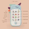 Baby Phone Toy Music Sound Telephone Sleeping Toys with Teether Simulation Toys Phone Infant Early Educational Toy Kids Gifts 5
