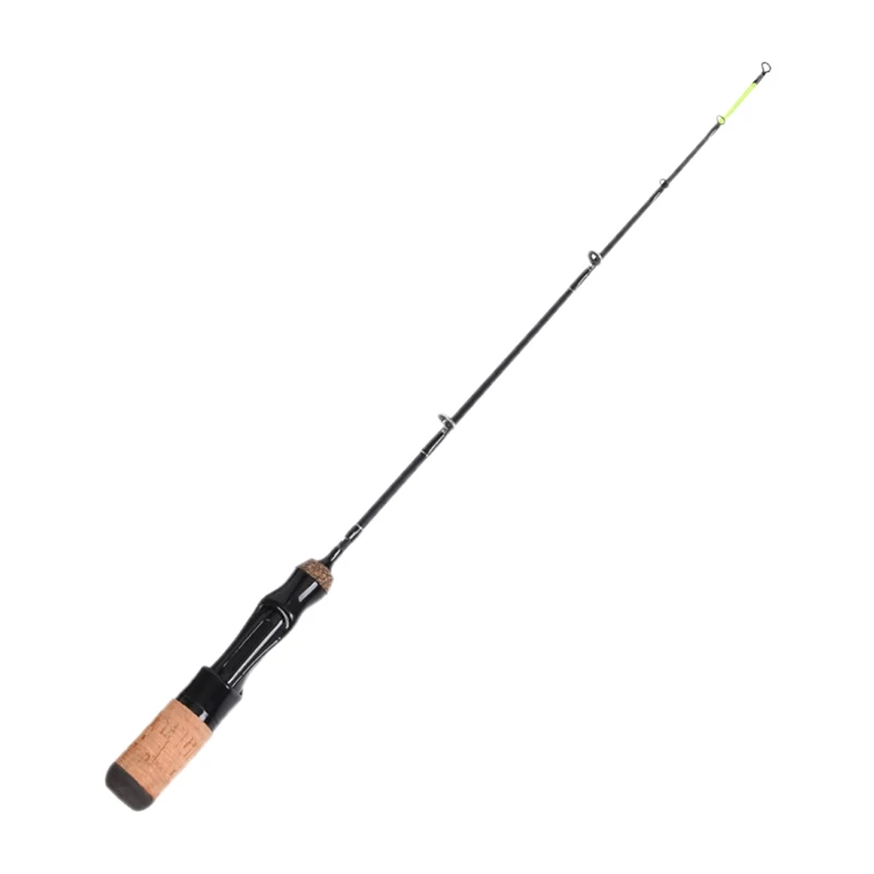 

New Hot Leo One-Piece Flat Body Ice Fishing Rod Single Section Flat Raft Rod Fishing Pole Winter Fishing Rod 49cm