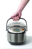 NS-LHC05 Micom Rice Cooker & Warmer, Stainless Dark Brown, 3 Cups Uncooked 2