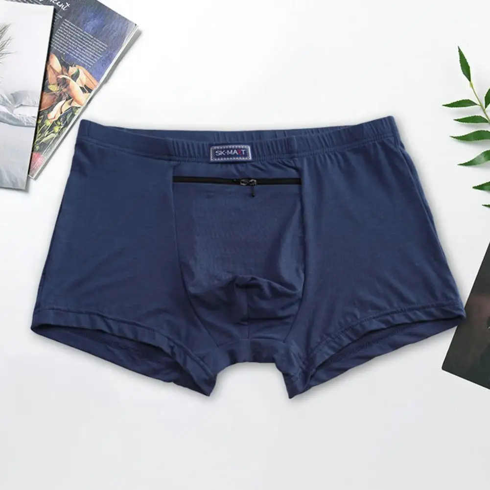 

High Elasticity Men Boxers Men Boxer Briefs High Elasticity Men's Boxers Seamless Breathable Quick Dry Underwear with Soft